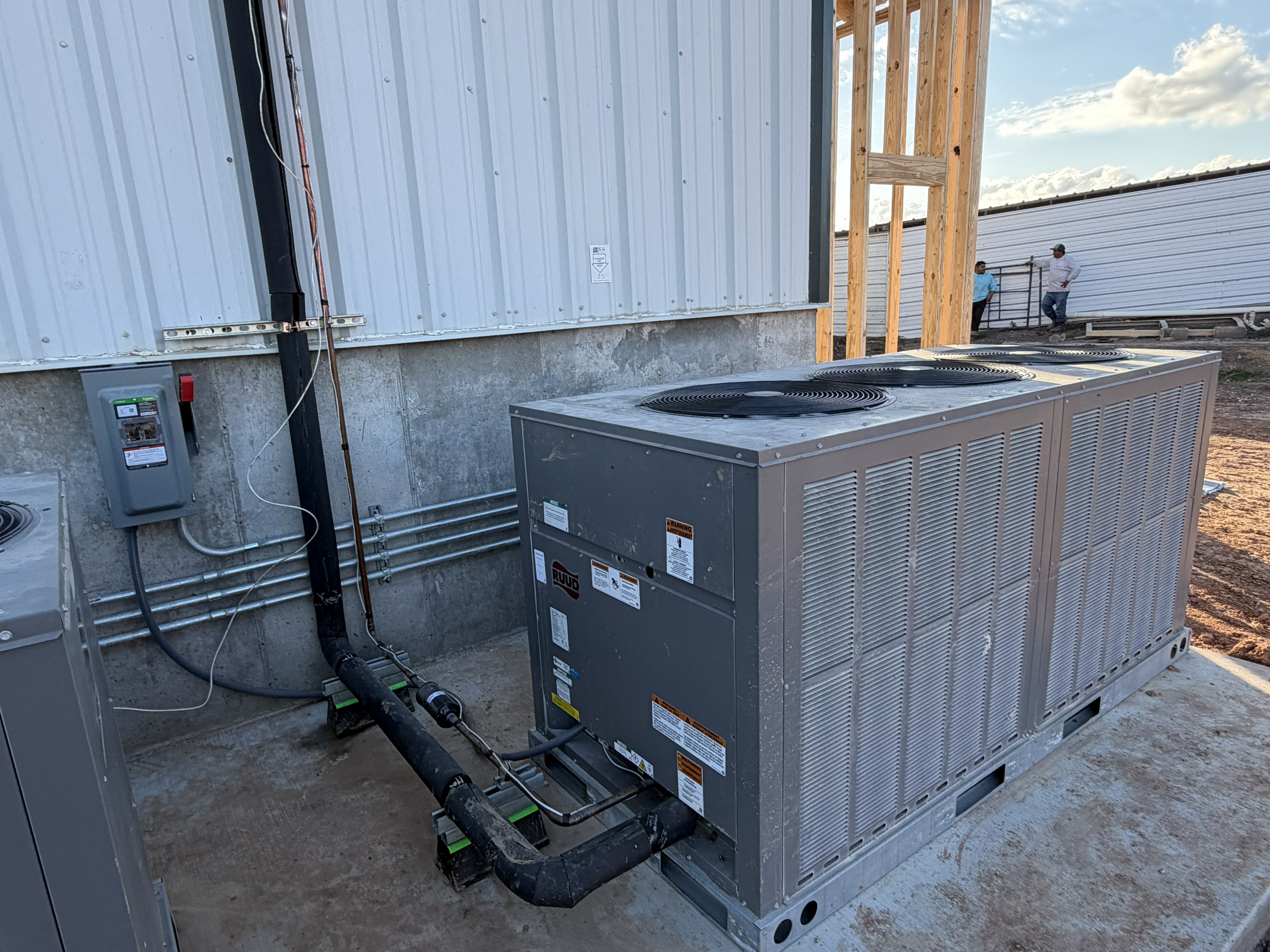 Industrial HVAC plant system